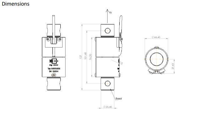 F1ACA11A尺寸GydF4y2Ba